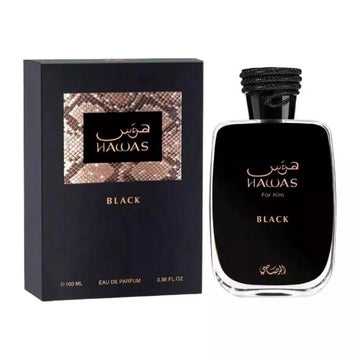 Rasasi Hawas Black Perfume 100ml EDP Fragrance