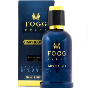 FOGG Men Spray Scent Impressio Perfume , Long-Lasting, Fresh & Powerful Fragrance Spray, Eau De Parfum, 100Ml
