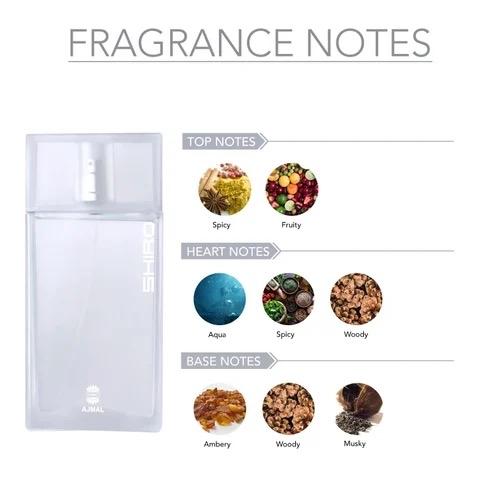 Ajmal Shiro Eau de Parfum Citrus Perfume 90ml